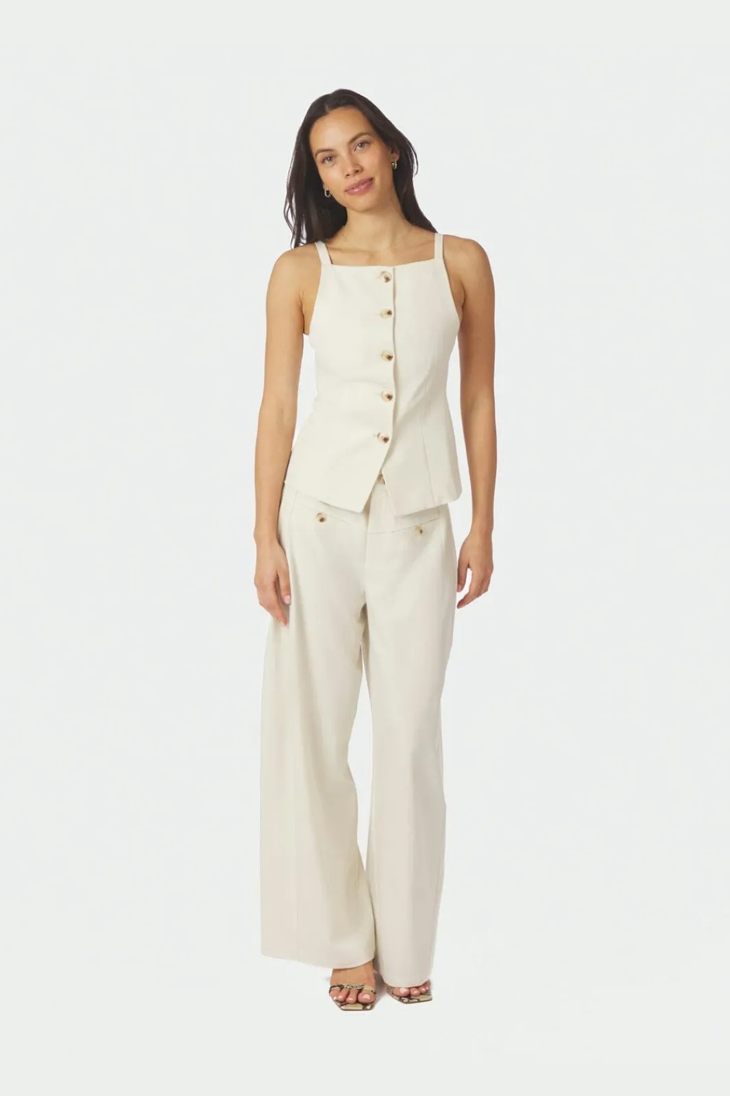 Neo Noir Nnkylie Structure Waistcoat 161620 | Västar