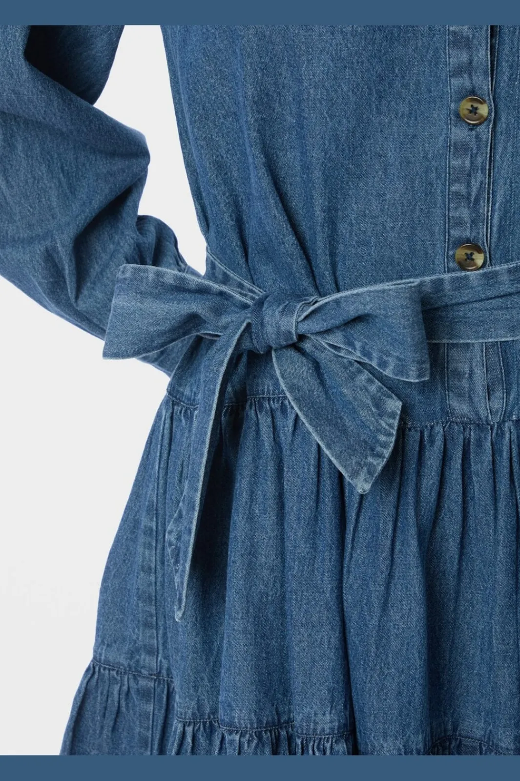 Neo Noir Nnlatifana Denim Dress 166987 | Klänningar