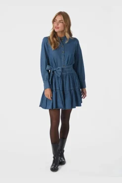 Neo Noir Nnlatifana Denim Dress 166987 | Klänningar