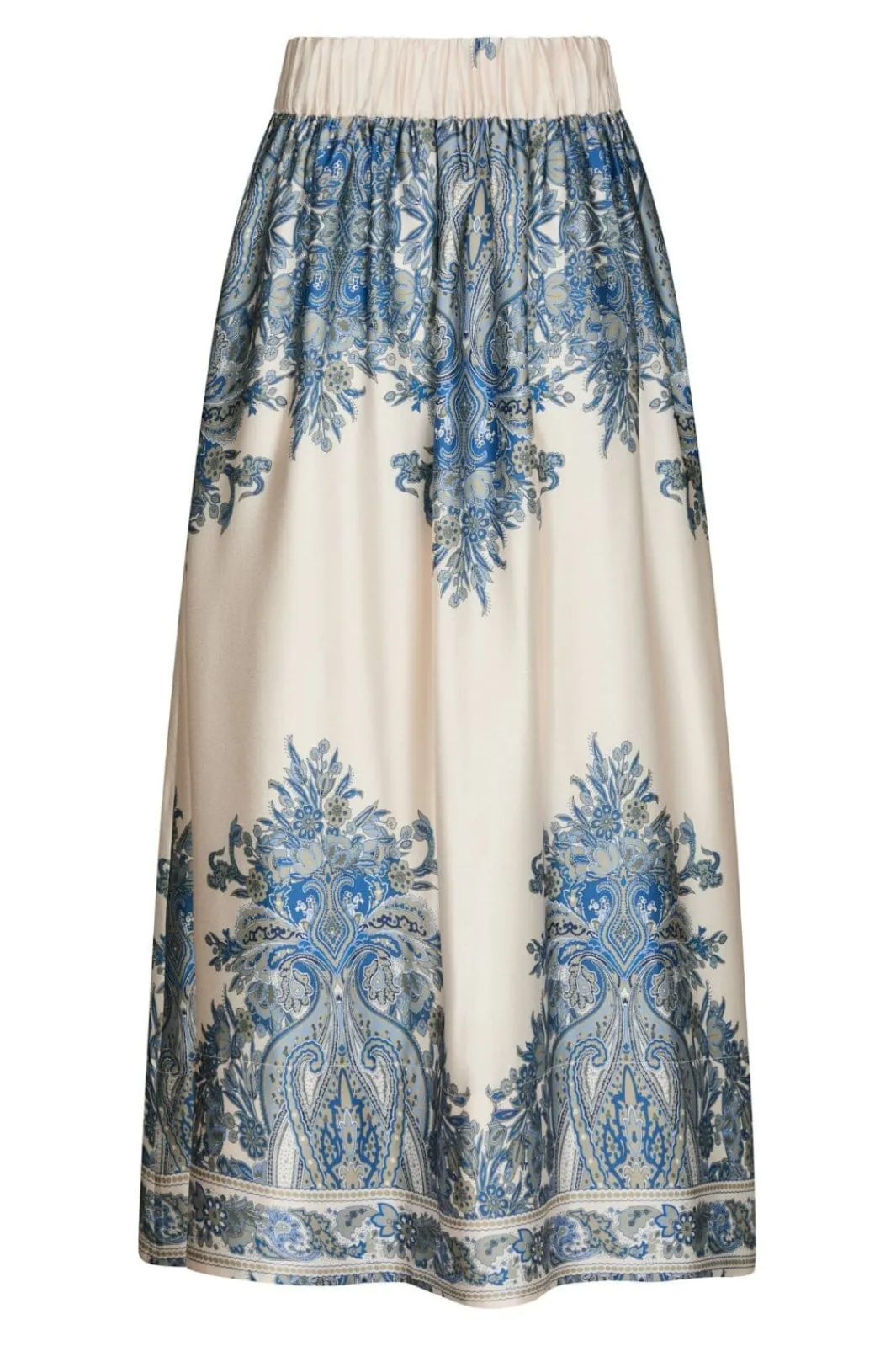 Neo Noir Nnlenni Paisley Border Skirt 166205 | Kjolar