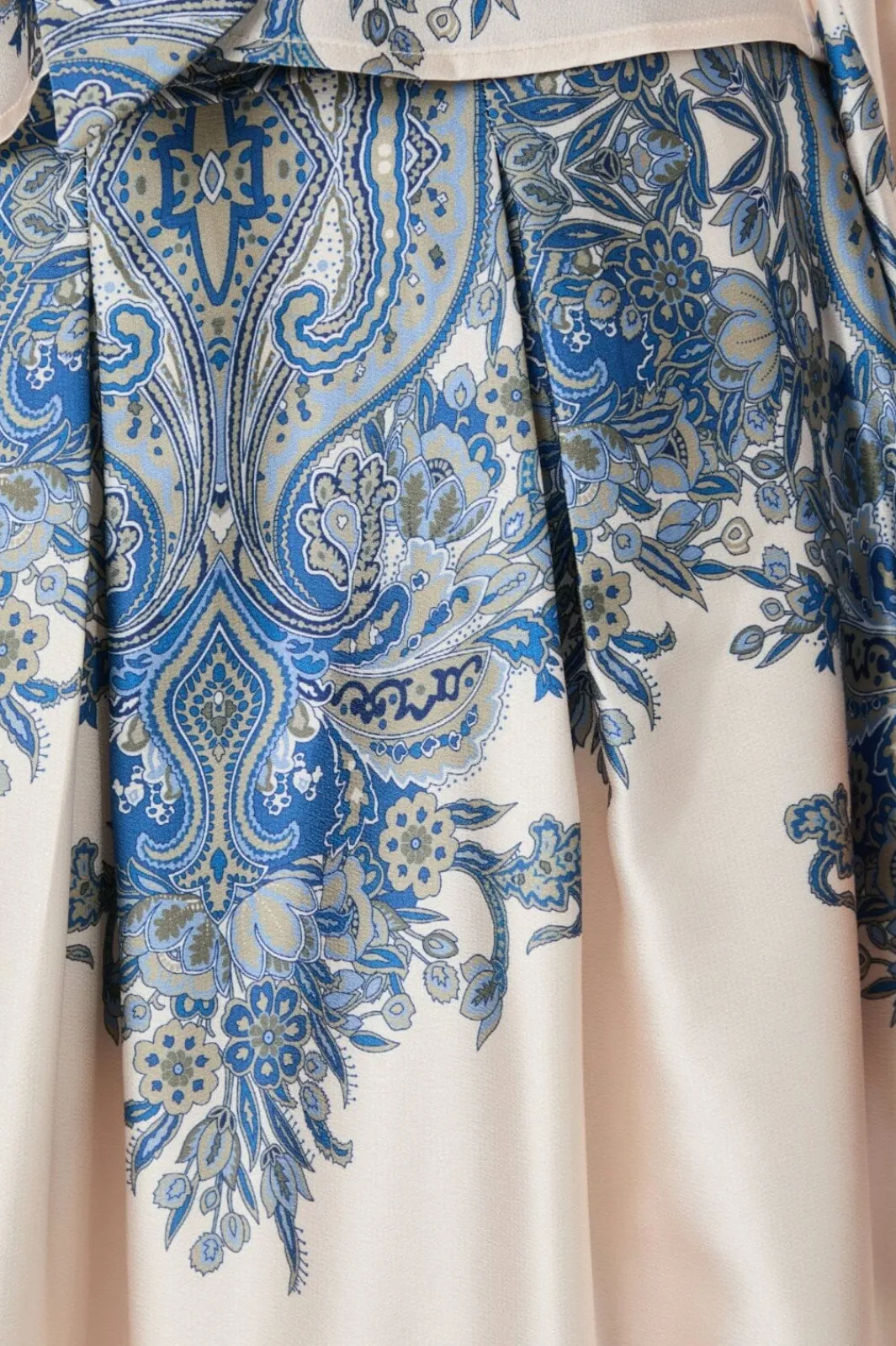 Neo Noir Nnlenni Paisley Border Skirt 166205 | Kjolar