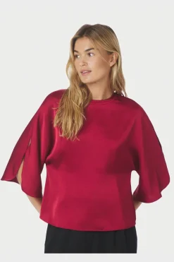 Neo Noir Nnliora Heavy Sateen Blouse 165567 | Blusar & Skjortor