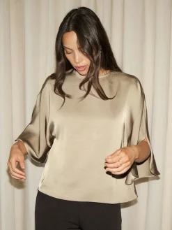 Nnliora Heavy Sateen Blouse 165567