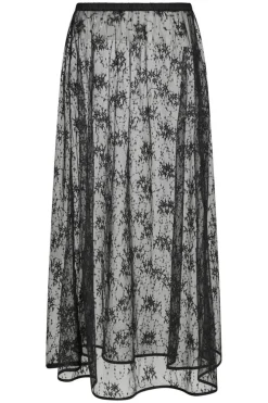 Nnloreta Lace Sequins Skirt 164611