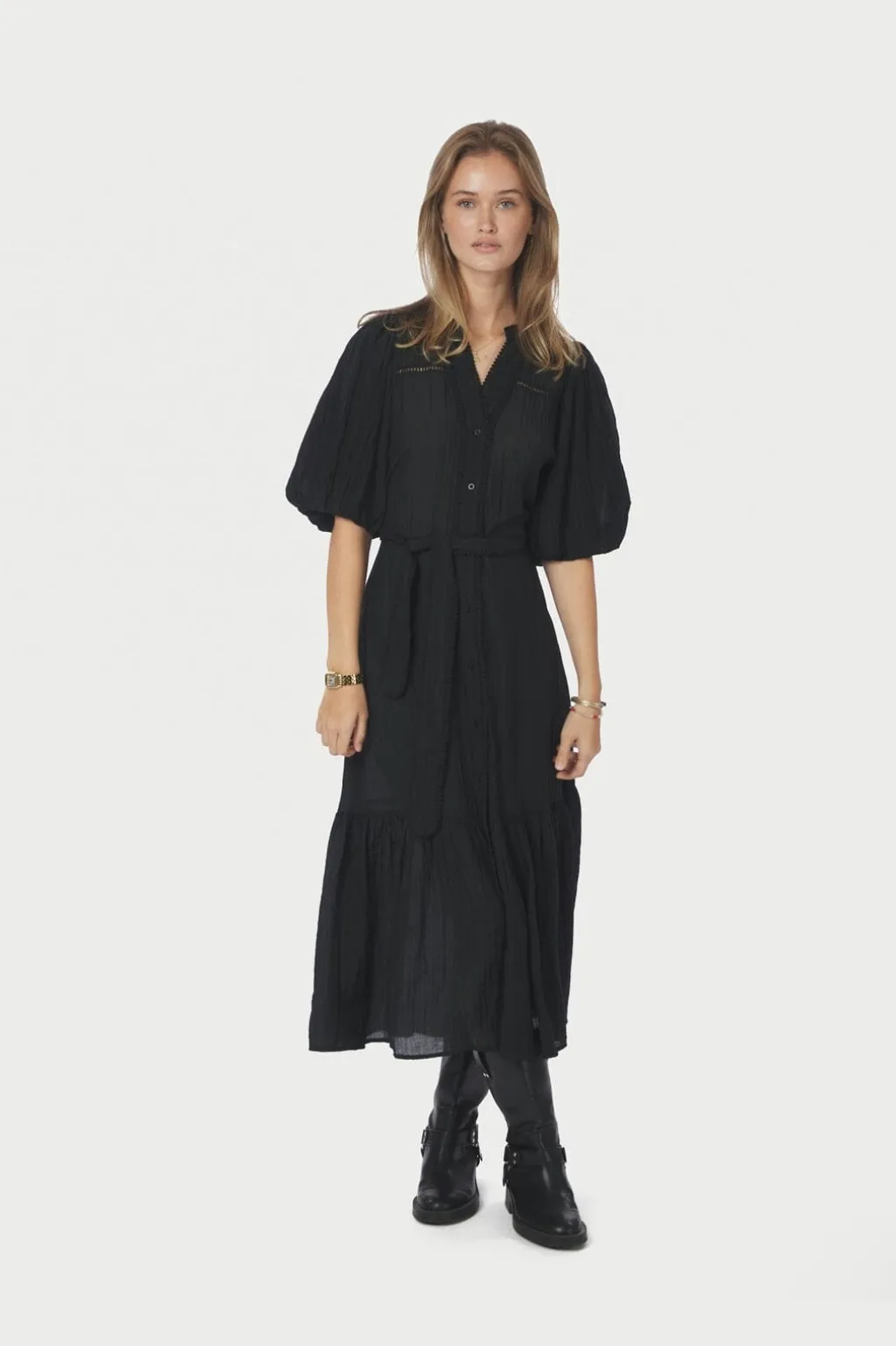 Nnmargarita Crepe Dress 167218