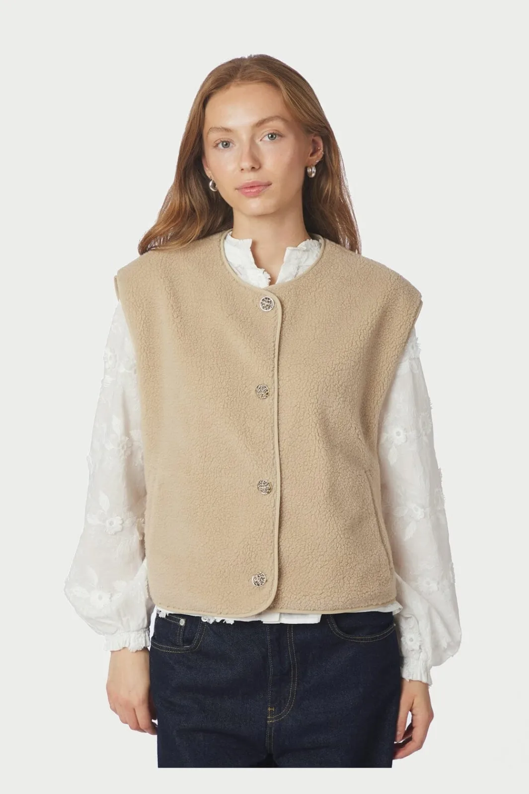 Neo Noir Nnmariko Teddy Vest 164594 | Västar