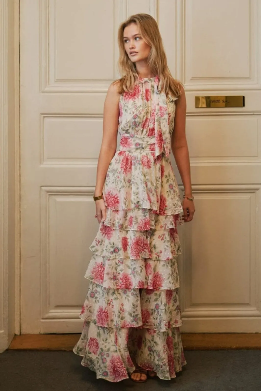 Neo Noir Nnmarli Big Flower Dress 168846 | Klänningar