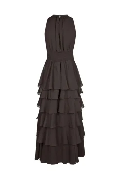 Neo Noir Nnmarli Solid Chiffon Dress 165640 | Klänningar