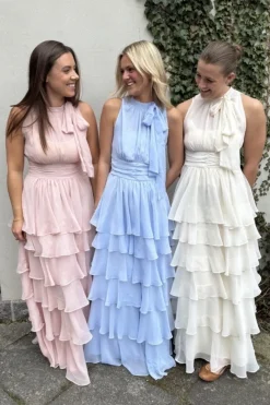 Neo Noir Nnmarli Solid Chiffon Dress 165640 | Klänningar