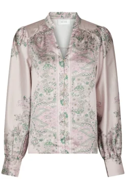 Neo Noir Nnmassima Paisley Border Blouse 160960 | Blusar & Skjortor