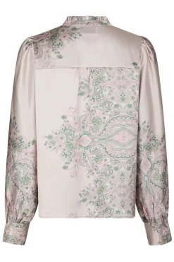 Neo Noir Nnmassima Paisley Border Blouse 160960 | Blusar & Skjortor