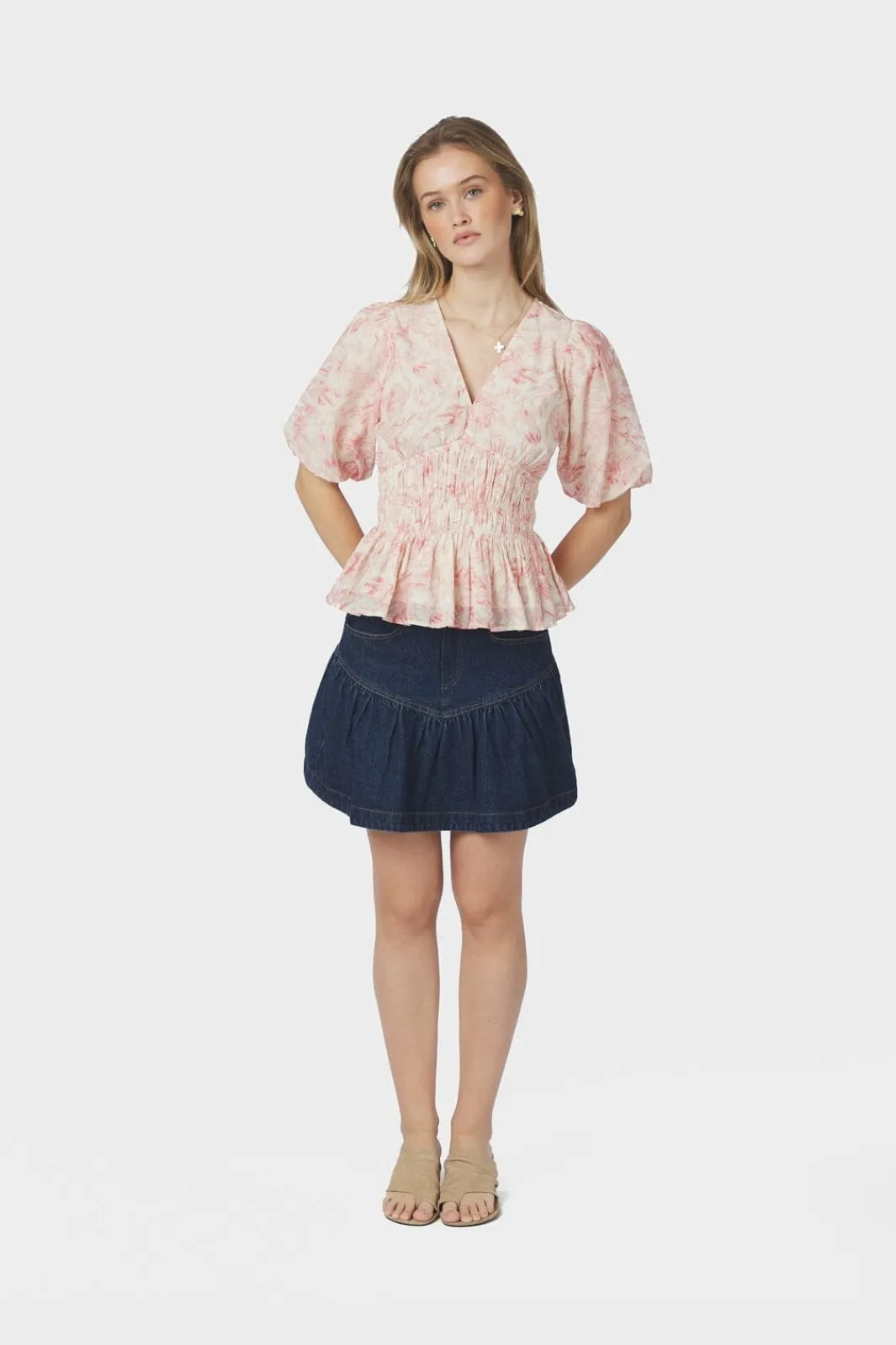 Neo Noir Nnminutti Print Blouse 168720 | Blusar & Skjortor