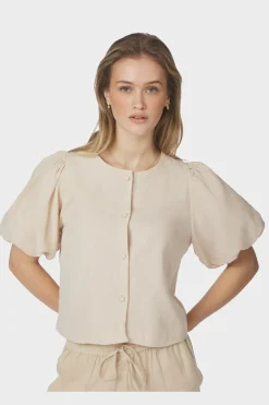 Neo Noir Nnmoisa Linen Blouse 169314 | Blusar & Skjortor|Set
