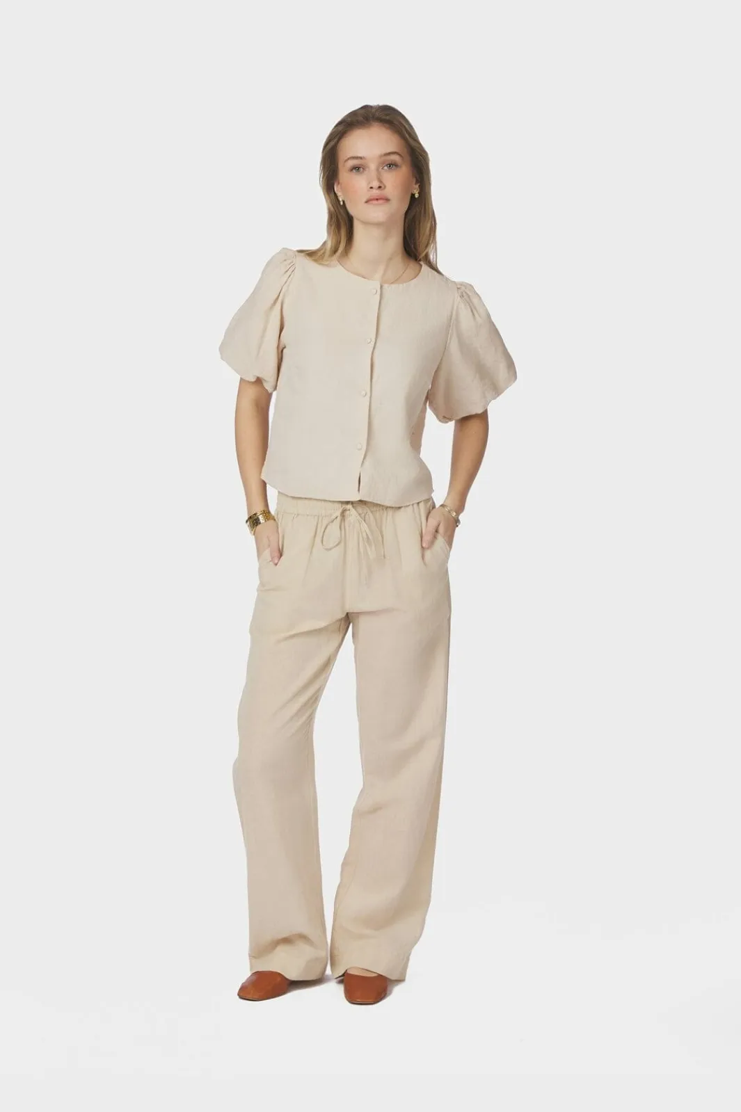 Neo Noir Nnmoisa Linen Blouse 169314 | Blusar & Skjortor|Set