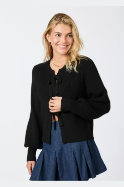 Neo Noir Nnmuscado Knit Cardigan | Amningsvänliga Kläder|Cardigans