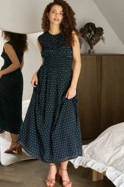 Neo Noir Nnmyrna Dot Dress 166384 | Klänningar