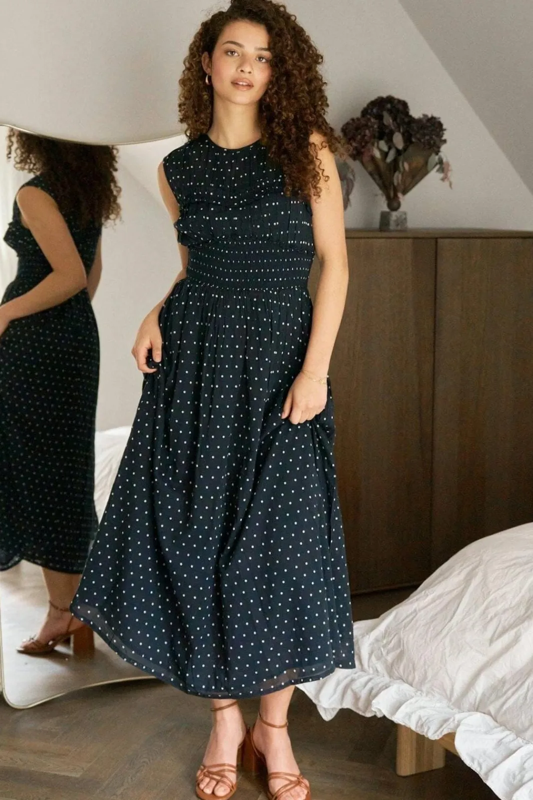 Neo Noir Nnmyrna Dot Dress 166384 | Klänningar
