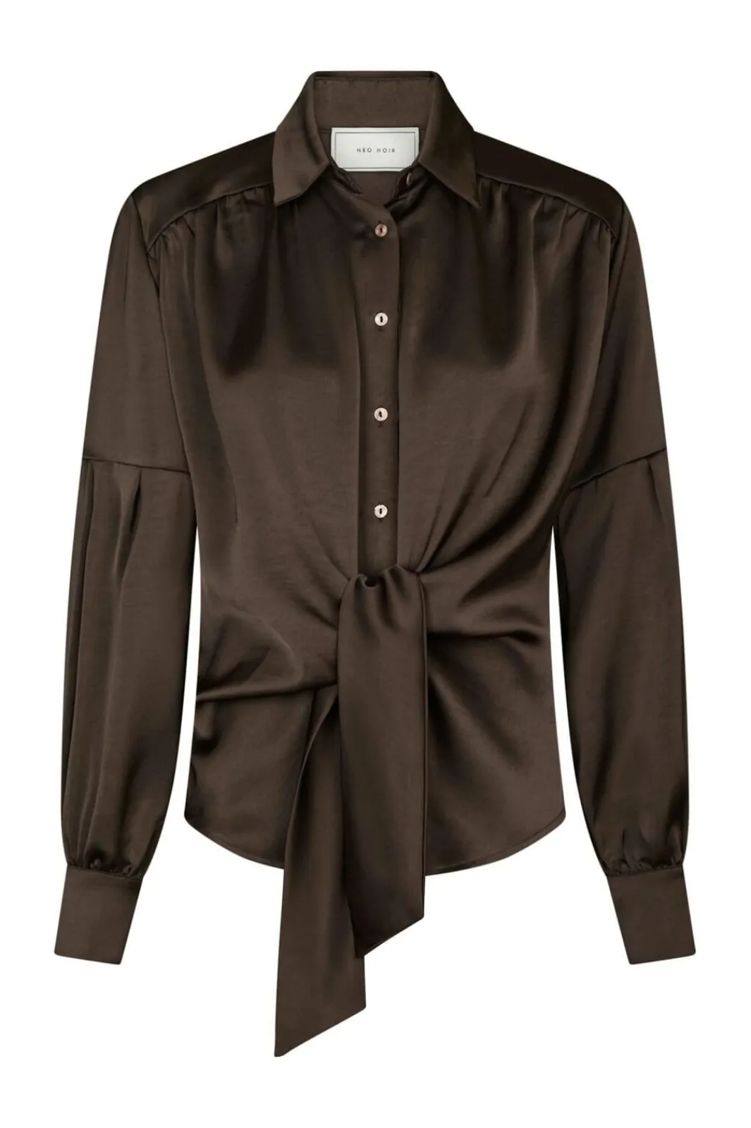 Neo Noir Nnnaja Satin Shirt 160801 | Blusar & Skjortor