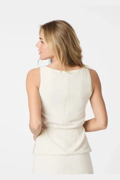 Neo Noir Nnnassa Linen Top 165623 | T-Shirts & Toppar