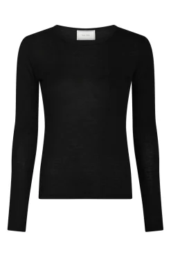 Neo Noir Nnnella Fine Rib Blouse 167271 | Blusar & Skjortor