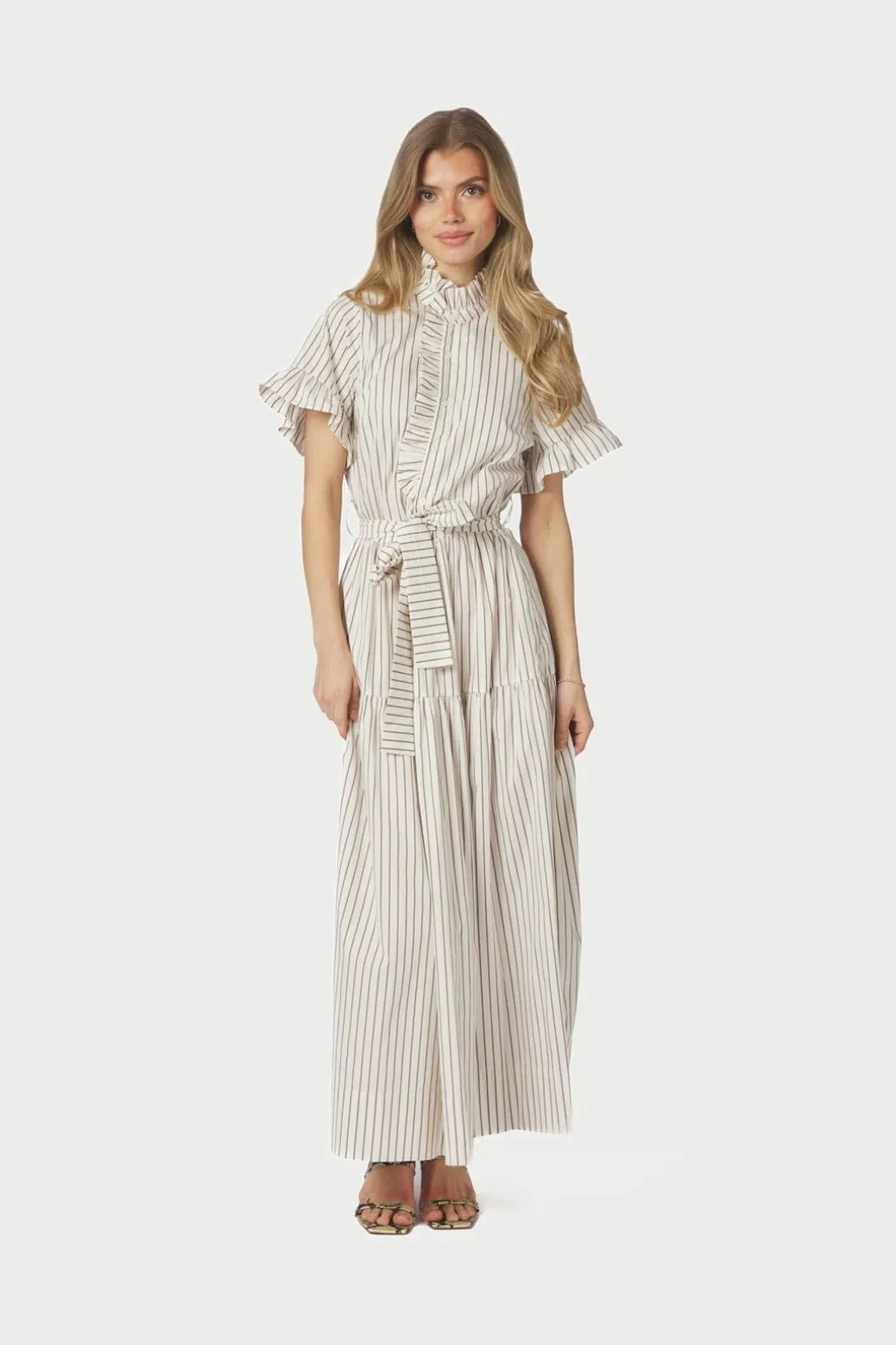Nnnellie Wide Stripe Dress 168228