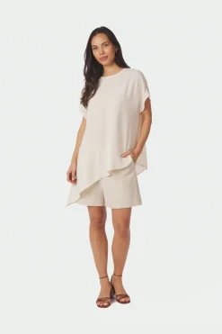 Neo Noir Nnnerita Asymmetric Blouse 168969 | Blusar & Skjortor