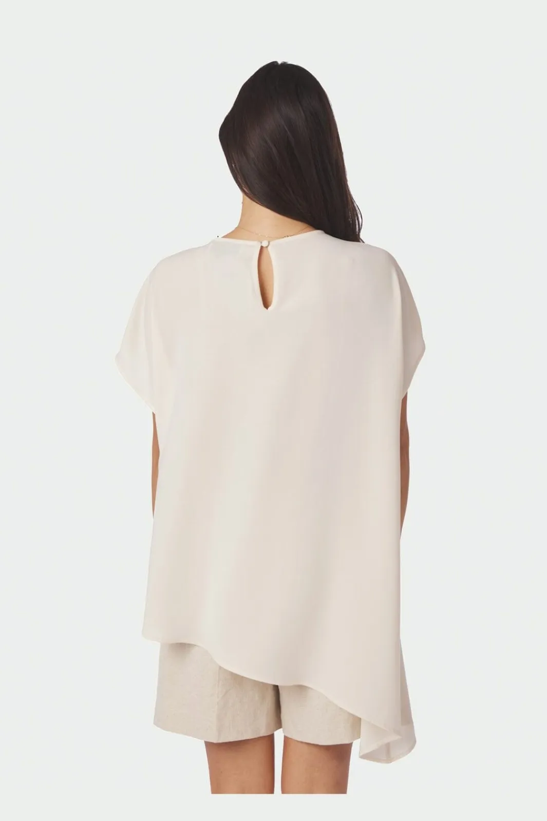 Neo Noir Nnnerita Asymmetric Blouse 168969 | Blusar & Skjortor
