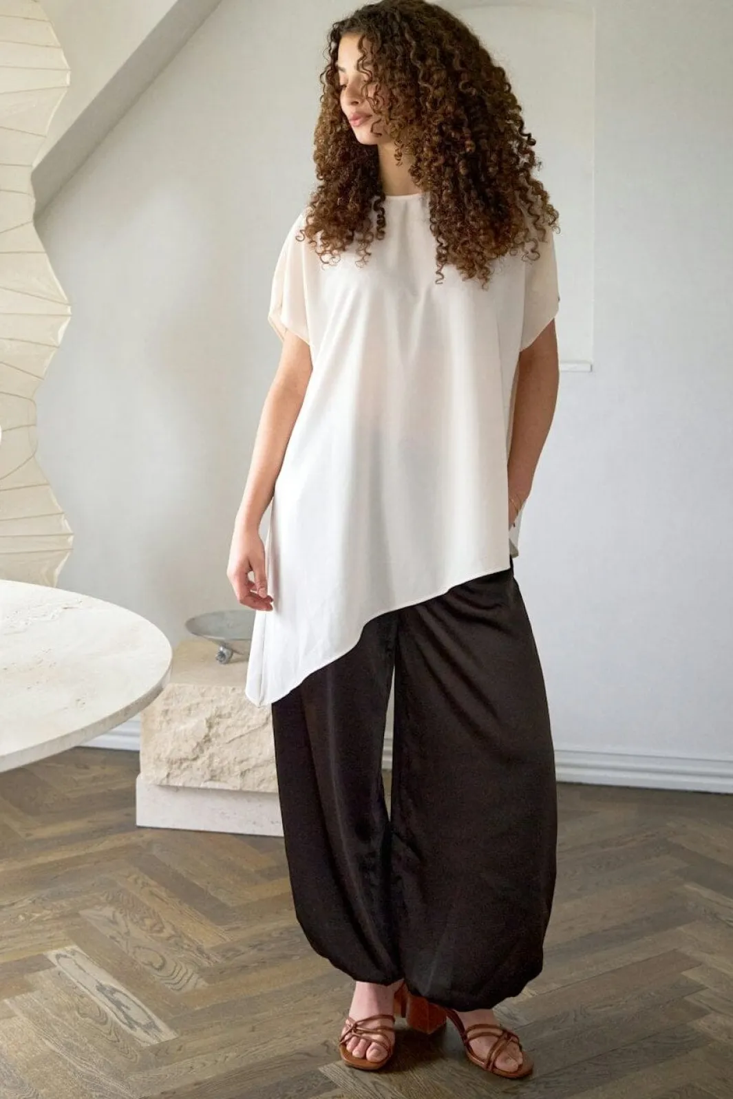 Neo Noir Nnnerita Asymmetric Blouse 168969 | Blusar & Skjortor