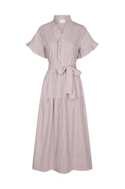 Neo Noir Nnnessie Structure Stripe Dress 169739 | Klänningar