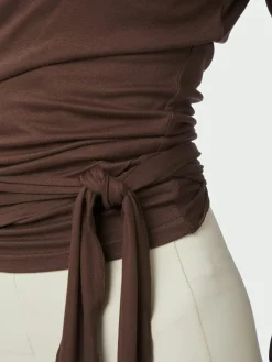 Nnnia Jersey Wrap Blouse 165501