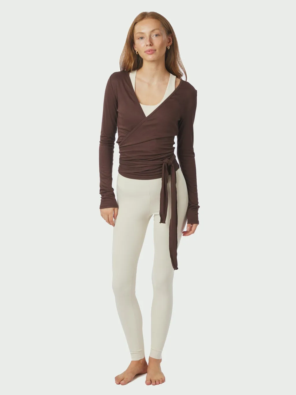 Nnnia Jersey Wrap Blouse 165501