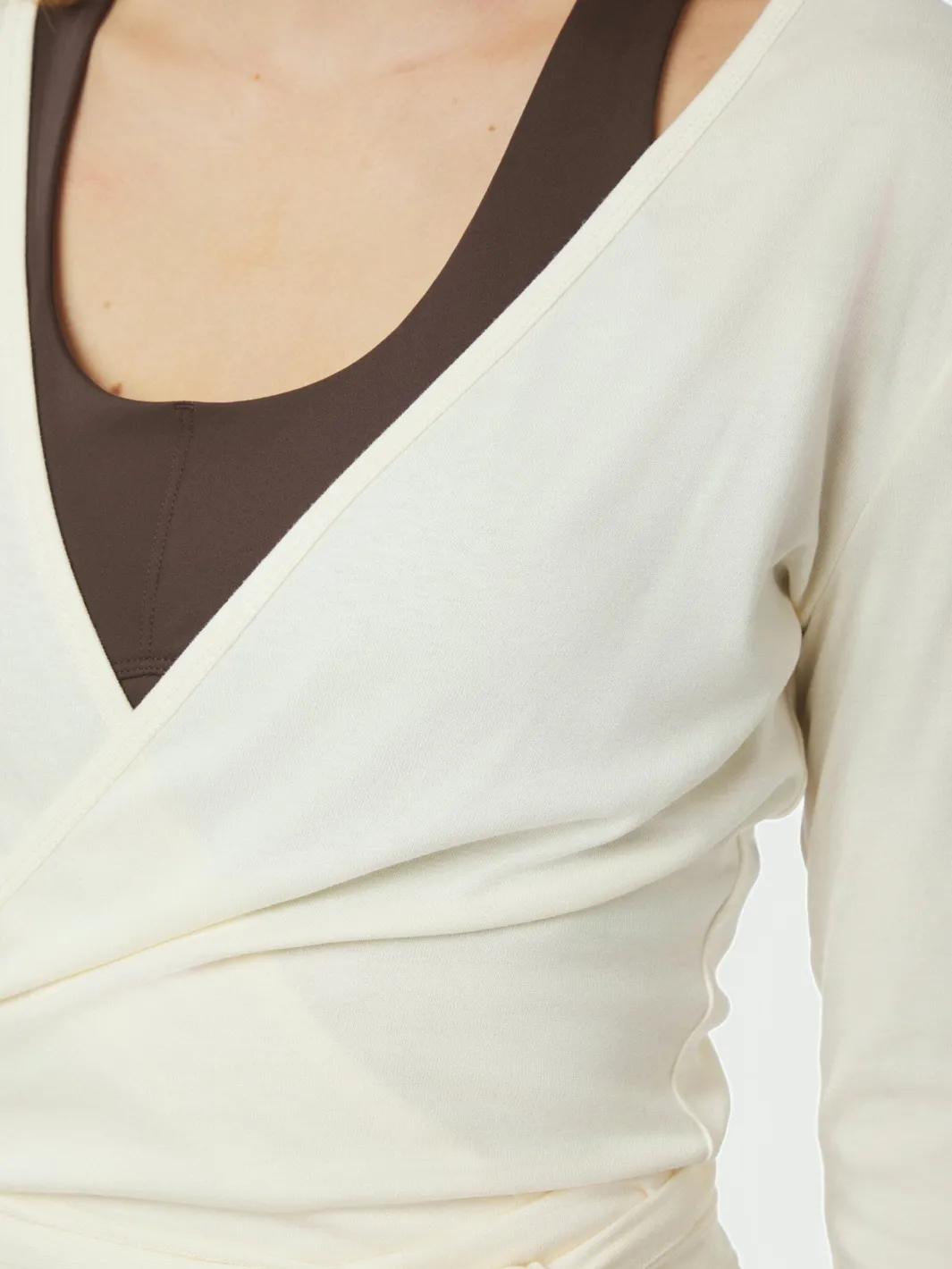 Neo Noir Nnnia Jersey Wrap Blouse 165501 | Blusar & Skjortor|Sportkläder