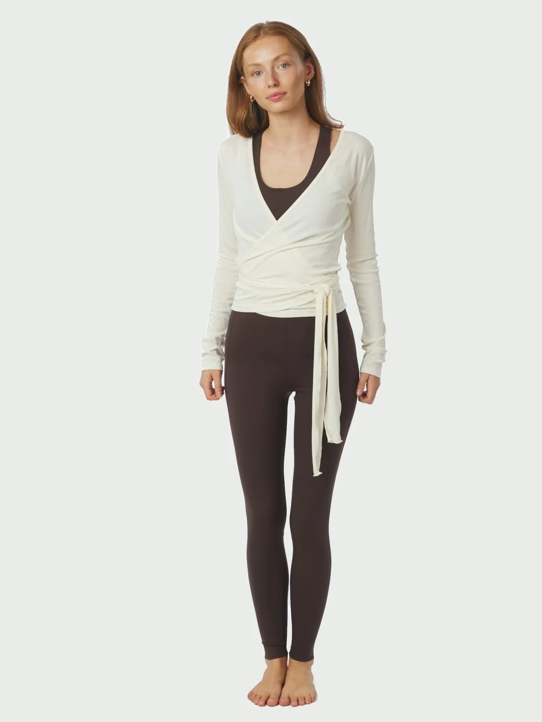 Neo Noir Nnnia Jersey Wrap Blouse 165501 | Blusar & Skjortor|Sportkläder