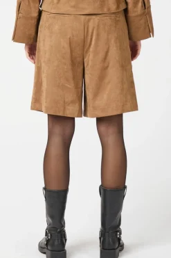 Neo Noir Nnnika Faux Suede Bermuda Shorts 164474 | Shorts