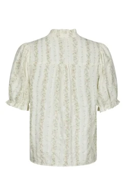 Nnodesa Floral Stripe Blouse 168816