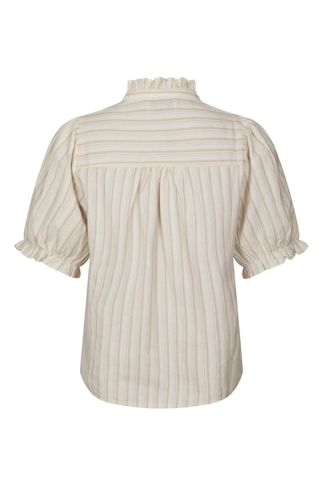 Neo Noir Nnodesa Linen Stripe Blouse 169338 | Blusar & Skjortor