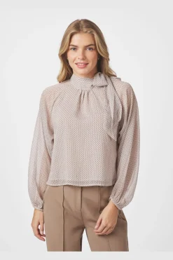 Neo Noir Nnpatti Double Dot Blouse 166724 | Blusar & Skjortor