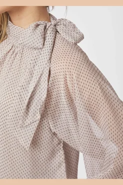 Neo Noir Nnpatti Double Dot Blouse 166724 | Blusar & Skjortor