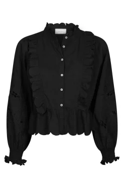 Neo Noir Nnpetrine Embroidery Blouse 161136 | Blusar & Skjortor
