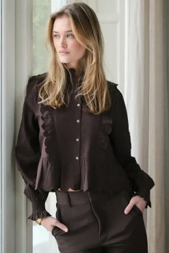 Nnpetrine Embroidery Blouse 161136