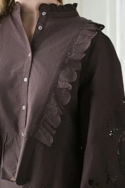 Nnpetrine Embroidery Blouse 161136