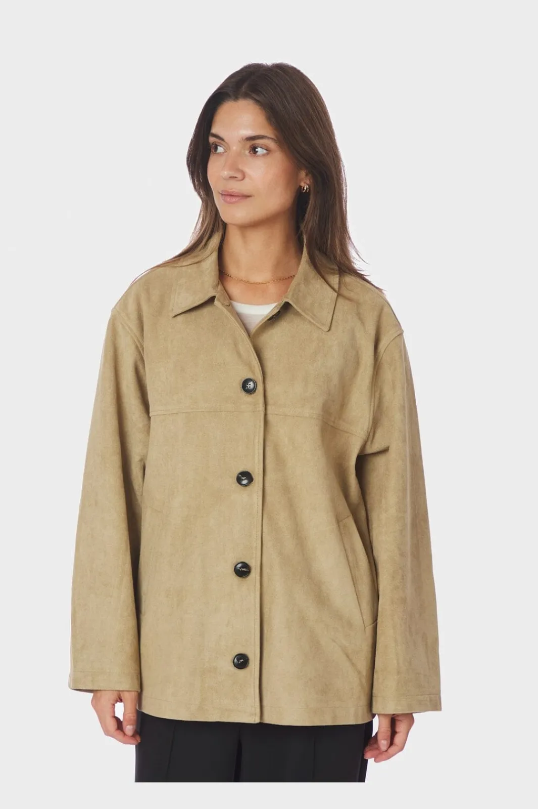 Neo Noir Nnravina Faux Suede Jacket 167352 | Ytterkläder & Jackor