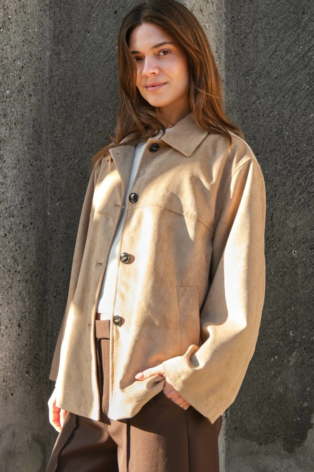 Neo Noir Nnravina Faux Suede Jacket 167352 | Ytterkläder & Jackor