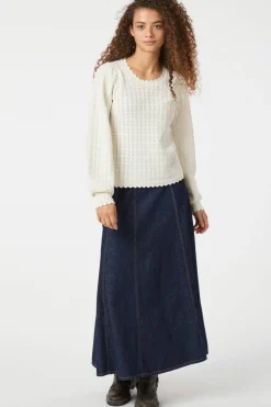 Neo Noir Nnraya Denim Skirt 164339 | Kjolar