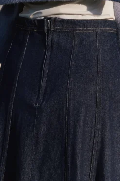 Neo Noir Nnraya Denim Skirt 164339 | Kjolar