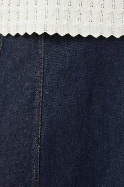 Neo Noir Nnraya Denim Skirt 164339 | Kjolar