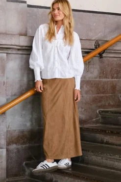 Neo Noir Nnraya Faux Suede Skirt 166255 | Set|Kjolar