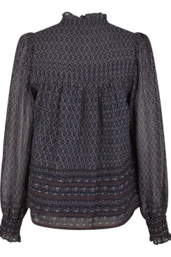 Neo Noir Nnrhia Border Pattern Blouse 163994 | Blusar & Skjortor