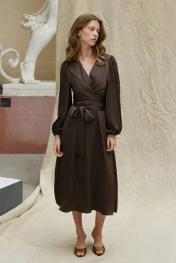 Neo Noir Nnrimini Heavy Sateen Dress 163039 | Klänningar