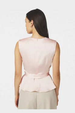 Neo Noir Nnrisetta Heavy Sateen Top 167086 | Set|T-Shirts & Toppar